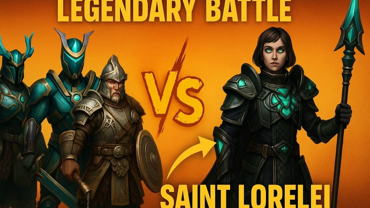 Can 3 overpowered legendary set Defeat Saint Lorelei?🤔 | Shadow Fight 3🔥
