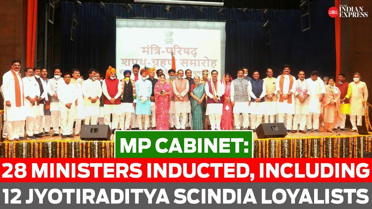 Madhya Pradesh Cabinet: 28 ministers inducted, including 12 Jyotiraditya Scindia loyalists