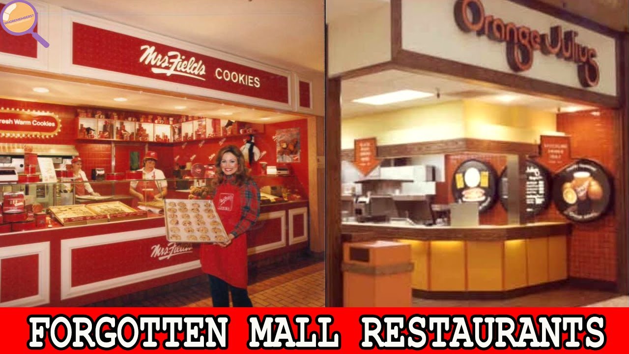 Mall Restaurants That Have Disappeared!
