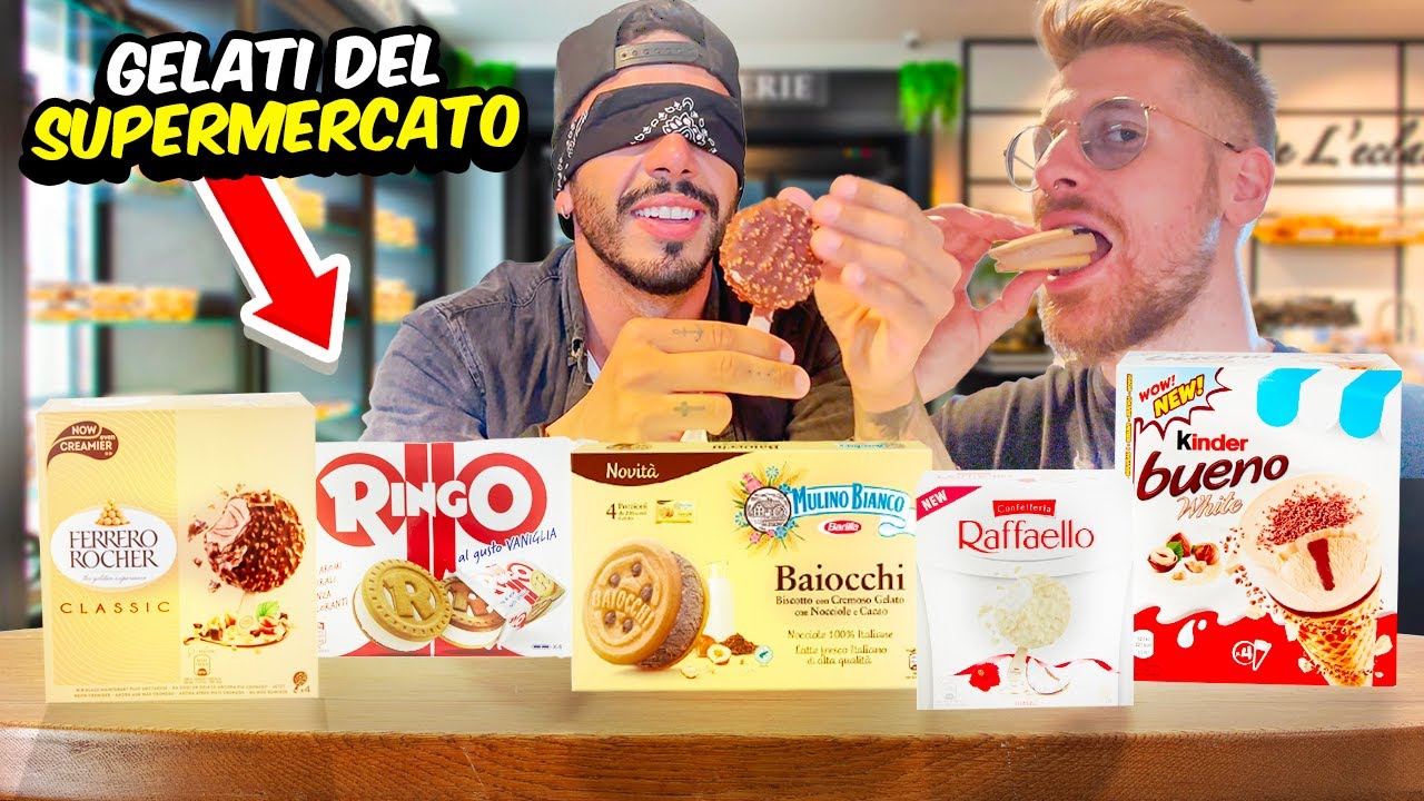 QUANTO FANNO I SCHIFO I GELATI CONFEZIONATI DEL SUPERMERCATO? - LI ABBIAMO PROVATI E SONO ASSURDI!