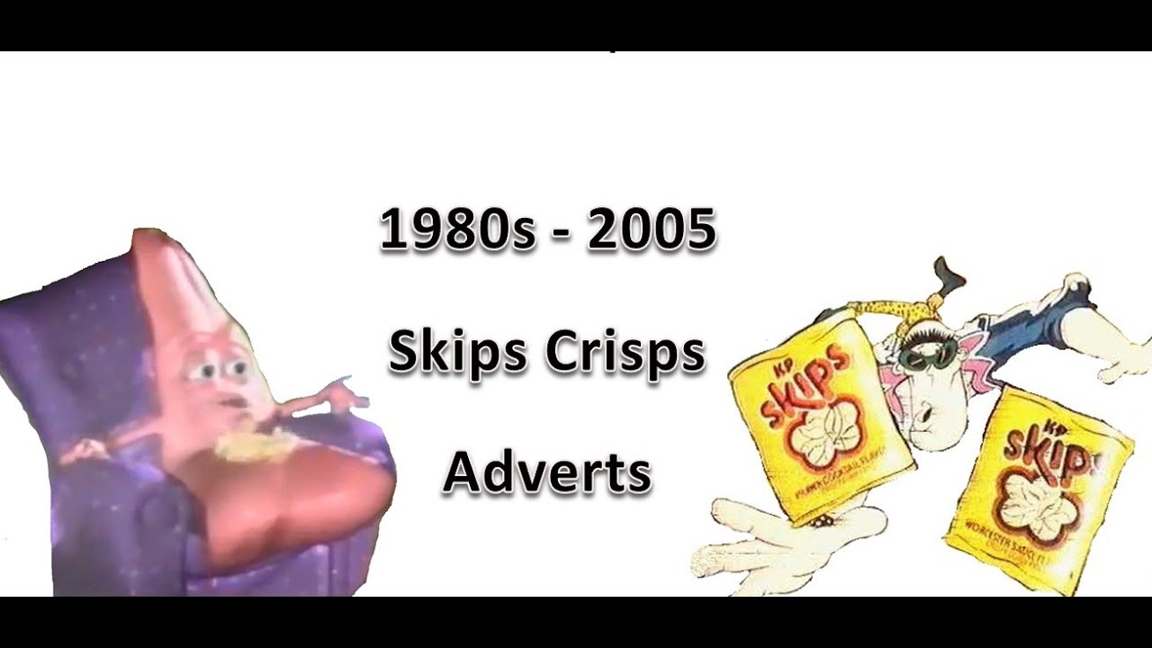 (1980s-2005) Skips Crisps TV Advert Compilation