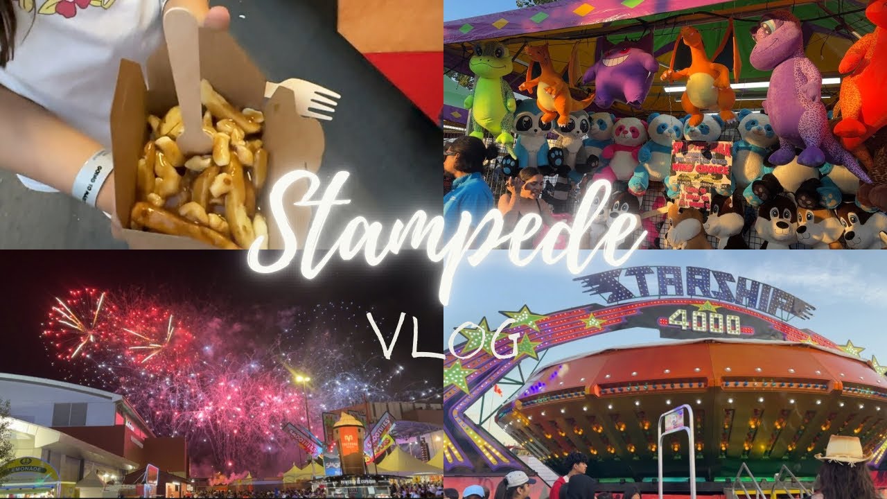 Stampede vlog |calgary mela| exploring 🎥 |fun🛍️|vlog|
