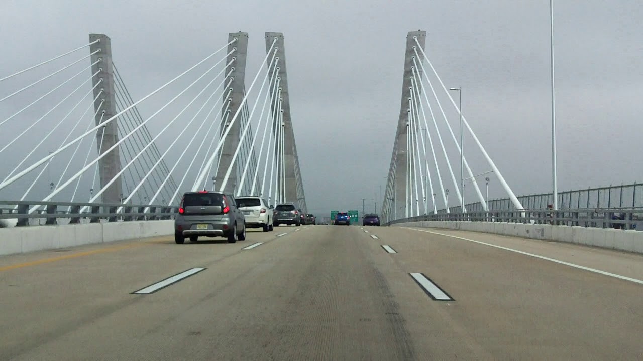 Goethals Bridge westbound [ALTERNATE TAKE 2]