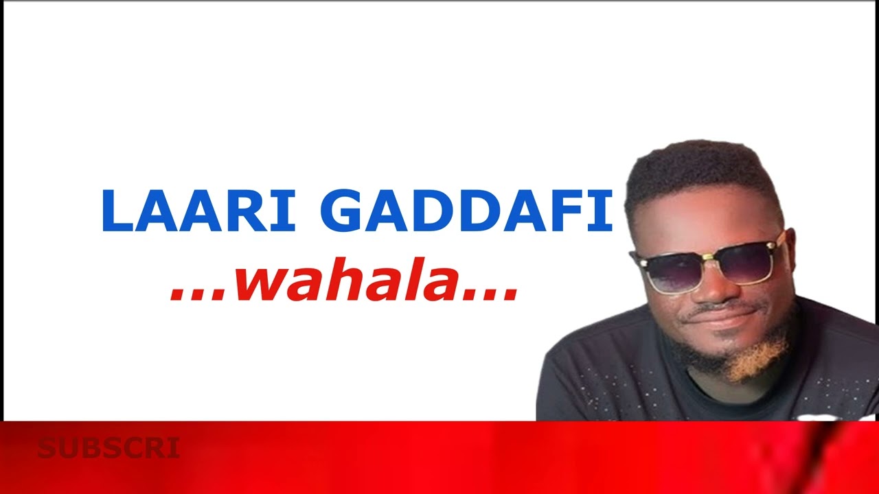 LAARI GADDAFI -Wahala(Audio slide)