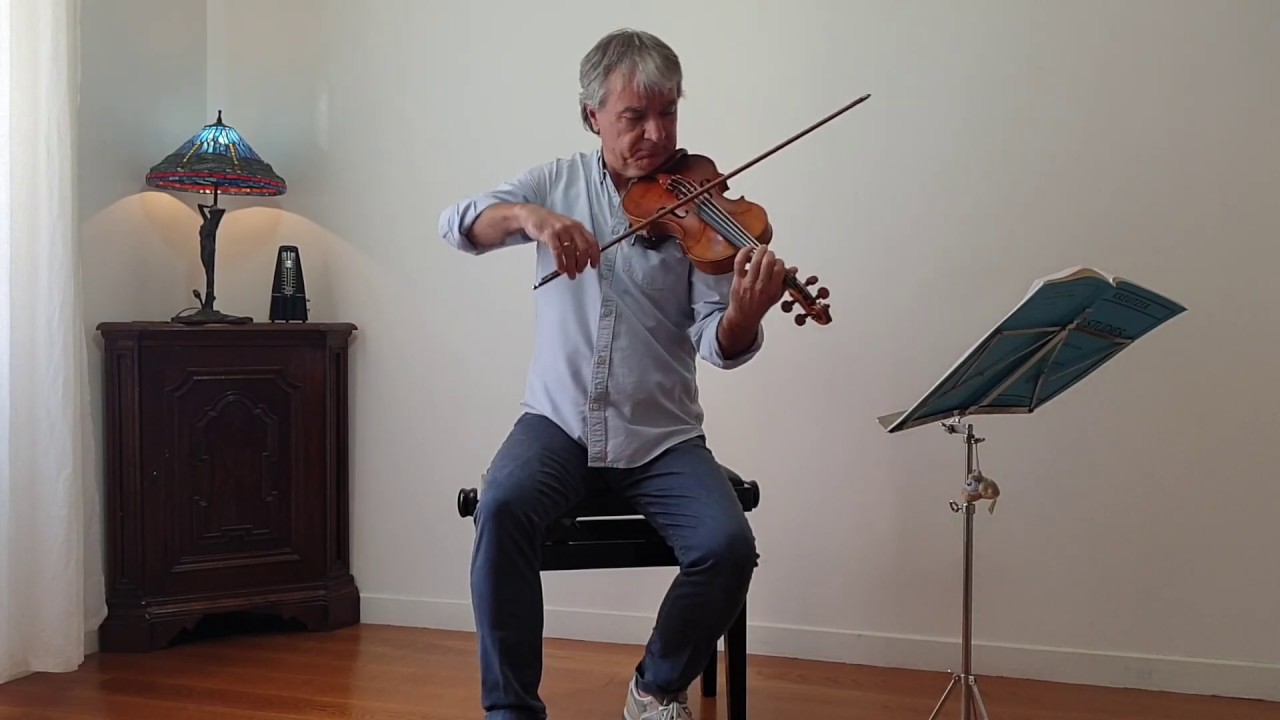 Dont capriccio 17 tutorial, violino Francesco Ruggeri 1696
