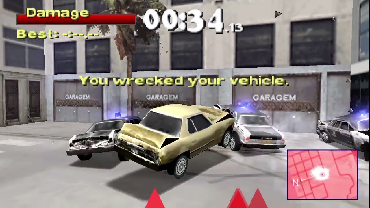 Tripliquei a quantidade de Polícia no Driver 2 veja o que ACONTECEU!