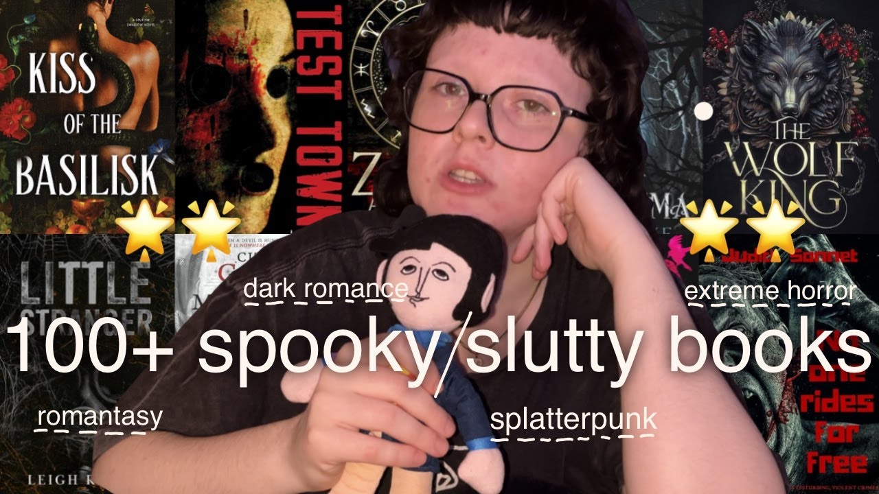ranting about all 124 books i read in 2025 📚🌟📖 romantasy, dark romance, splatterpunk, horror wrap up