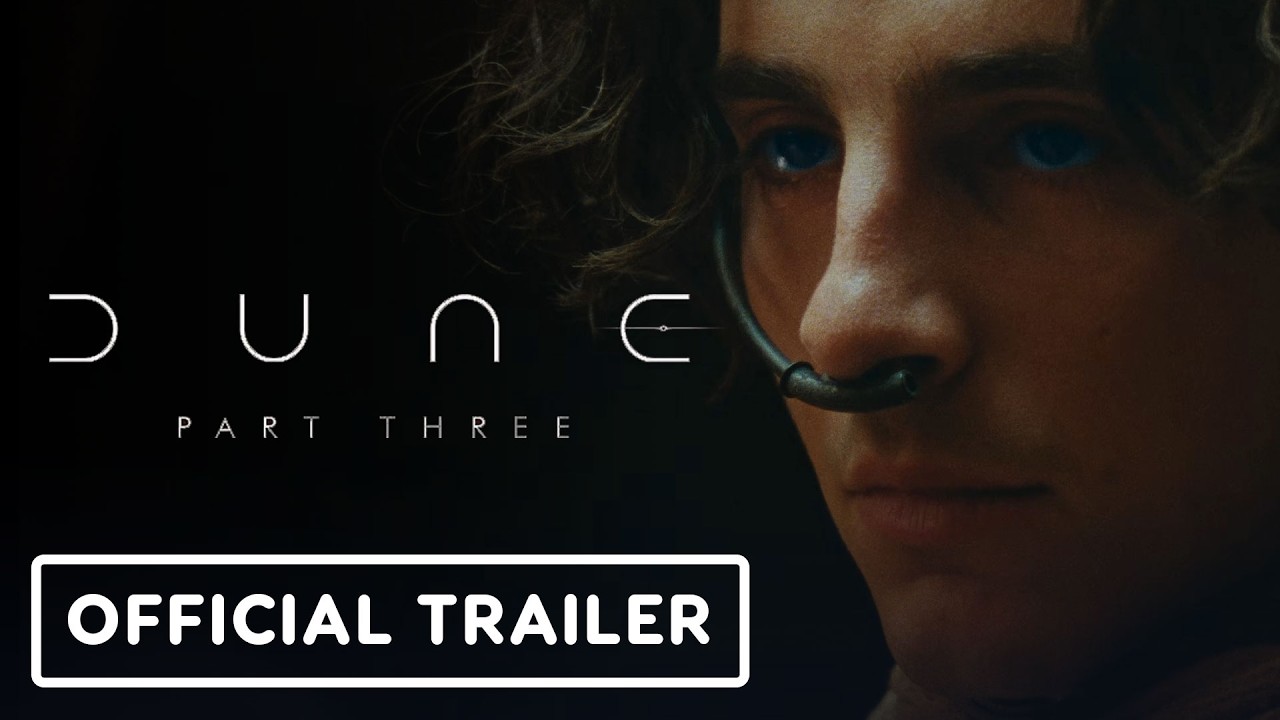 Dune: Part 3 - Official Trailer (2026) Timoth&eacute;e Chalamet, Zendaya