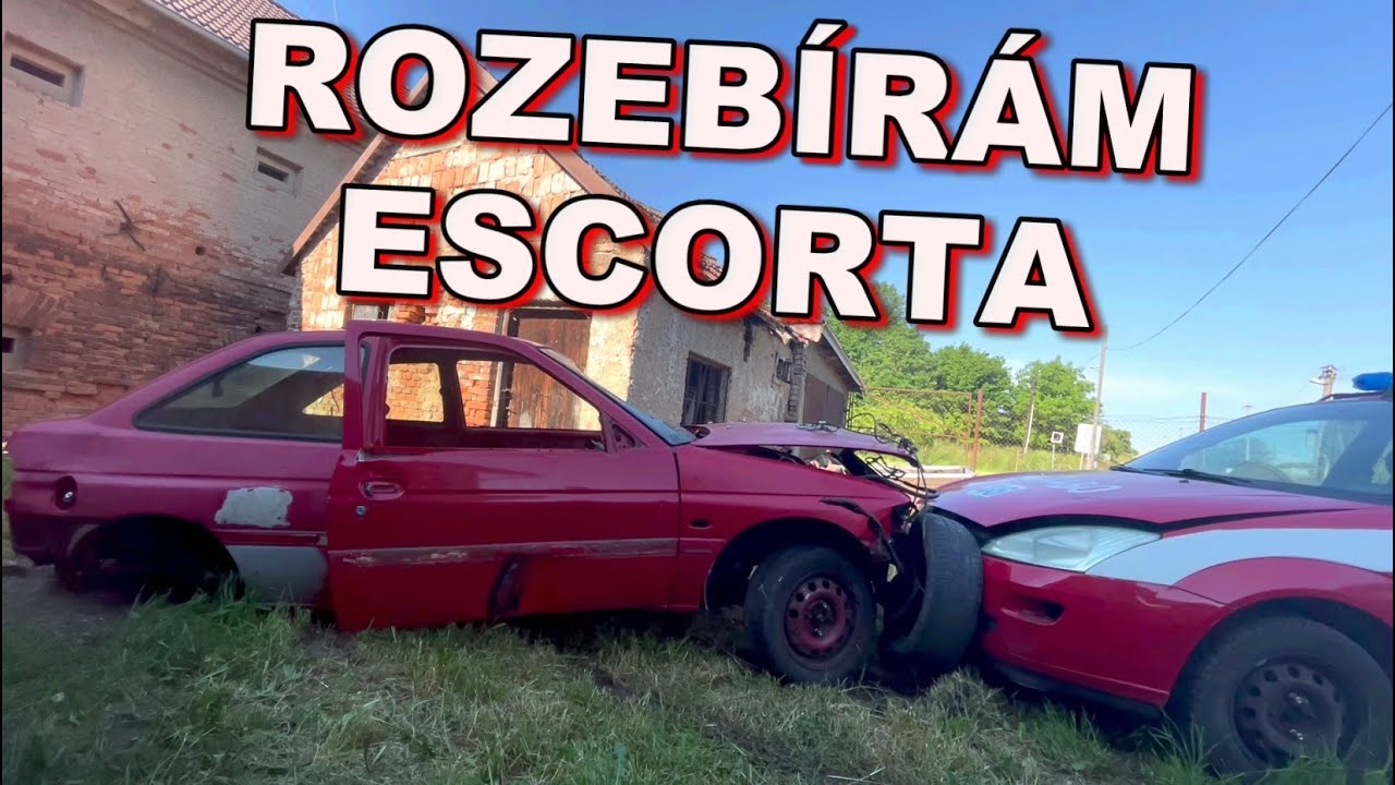 EKOLOGICKÁ LIKVIDACE FORDU ESCORT DOMA NA DVORKU 🚘