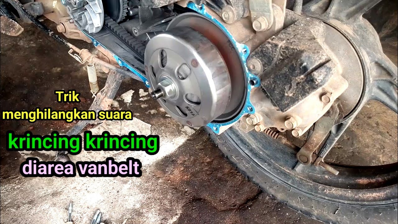 Trik menghilangkan suara krincing krincing dibagian fan belt 