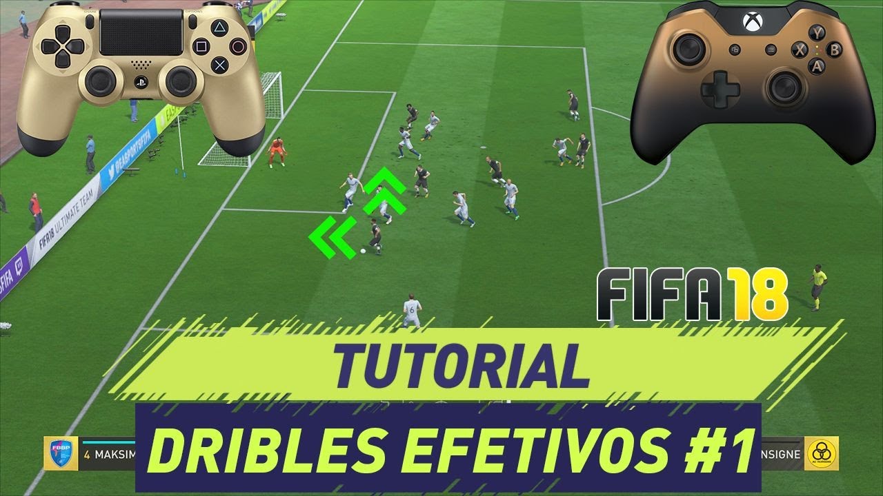 FIFA 18 | TUTORIAL DRIBLE EFETIVO #1 | EFFECTIVE SKILLS TUTORIAL FIFA 18