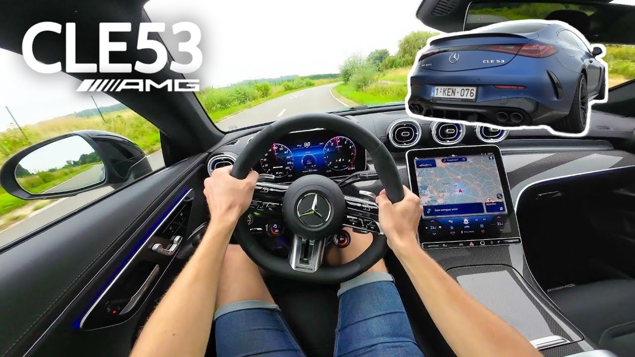 NEW 2024 Mercedes CLE53 amg (449hp) POV drive!