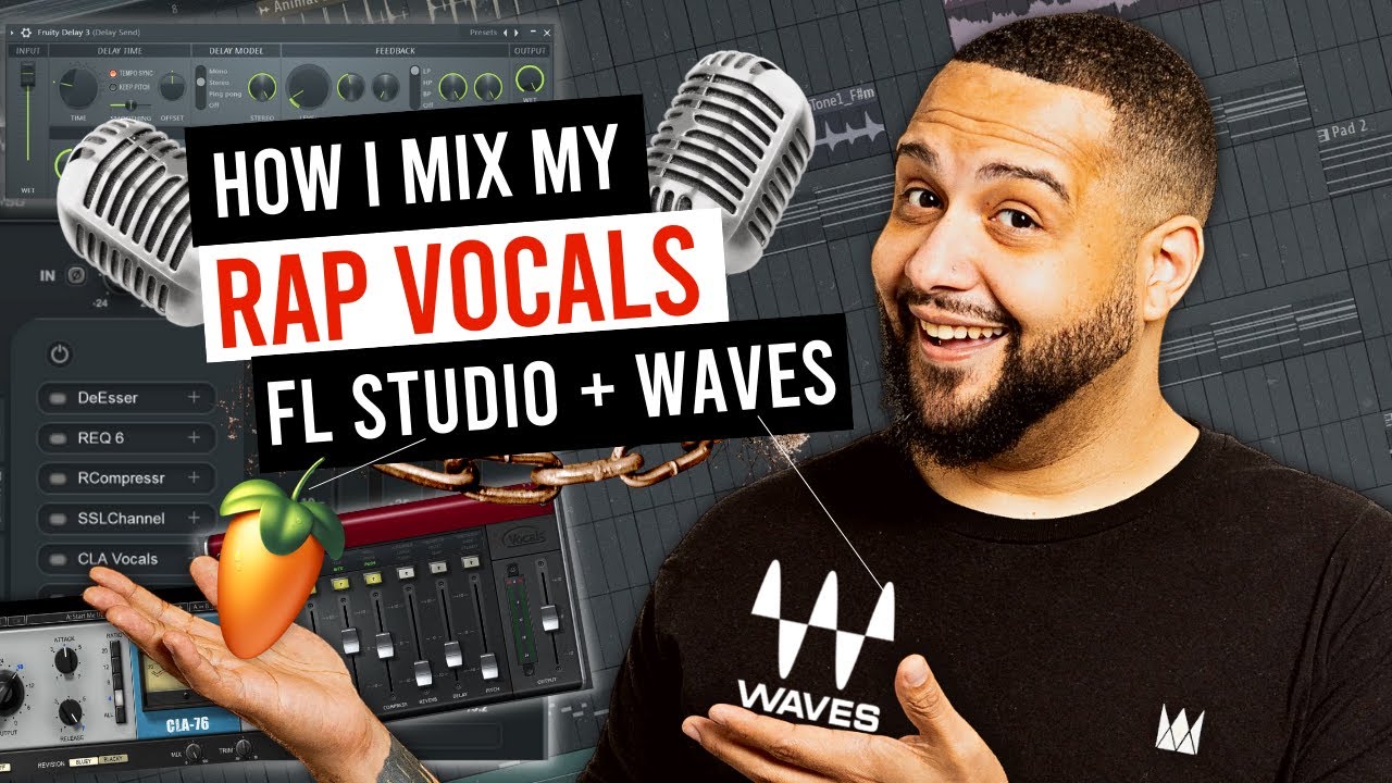 Как свести рэп-вокал в FL Studio с помощью WAVES (бесплатная загрузка пресетов)