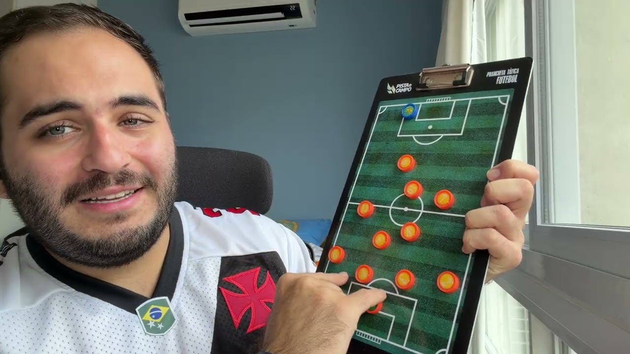 A ESTRATÉGIA DO 4-3-3 DE RENATO GAÚCHO NO VASCO! | OS TRÊS VOLANTES CONTRA O PALMEIRAS