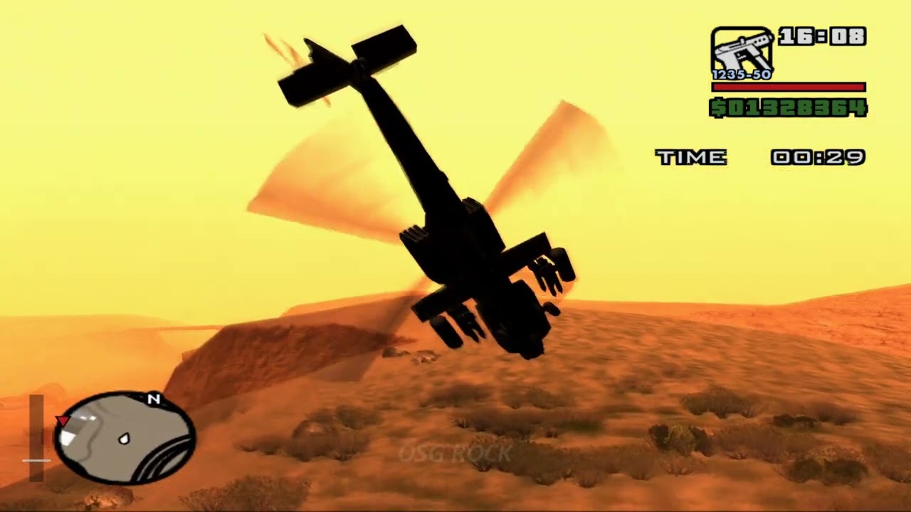 Grand Theft Auto: San Andreas v1.03 PS2 Walkthrough Part 59: Pilot school