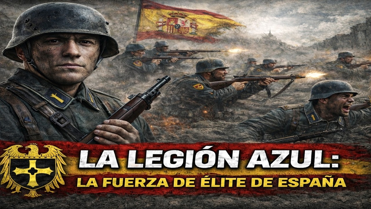 LA LEGION AZUL ⚔️🔥 La Fuerza de Élite Más Temida de la Guerra Civil Española