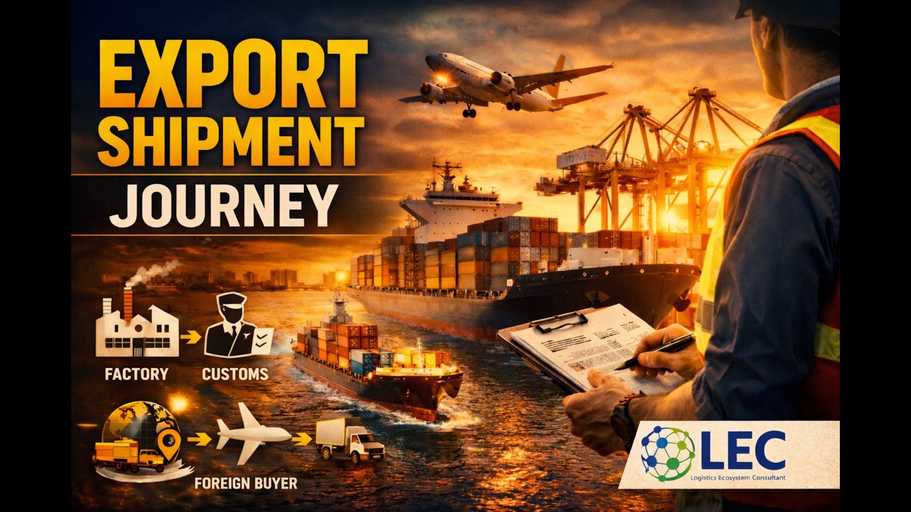 Export Shipment Process Explained | 5 Key Stages from Factory to Delivery | LEC