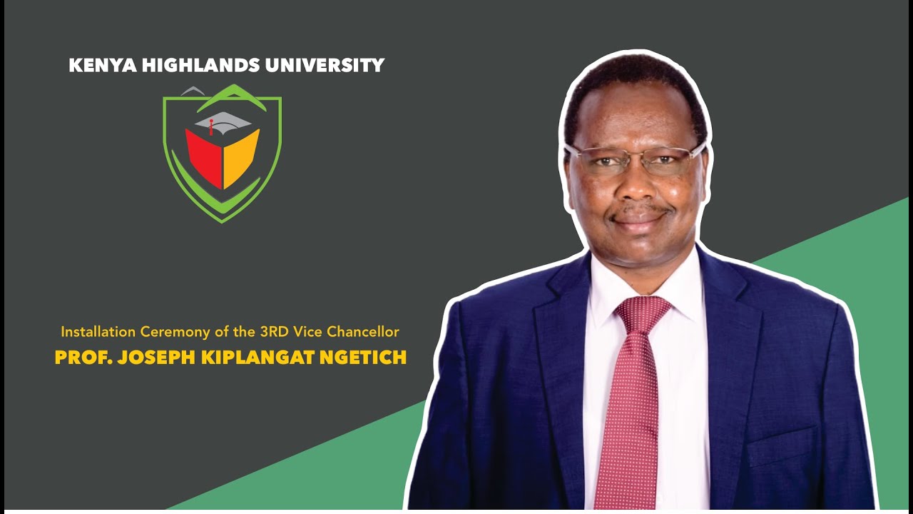 Installation Ceremony Of The 3RD Vice Chancellor, PROF. JOSEPH KIPLANGAT NGETICH