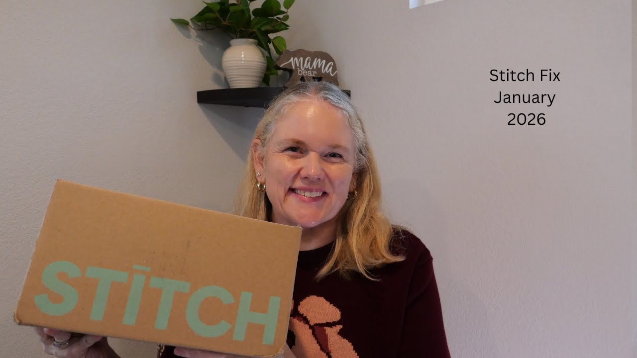 Распаковка посылки Stitch Fix, январь 2026 года.