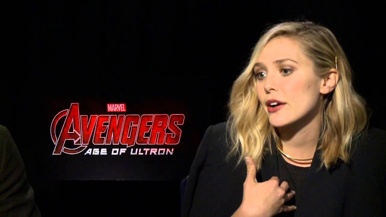 Marvel's Avengers: Age of Ultron: Aaron Taylor-Johnson & Elizabeth Olsen Official Interview