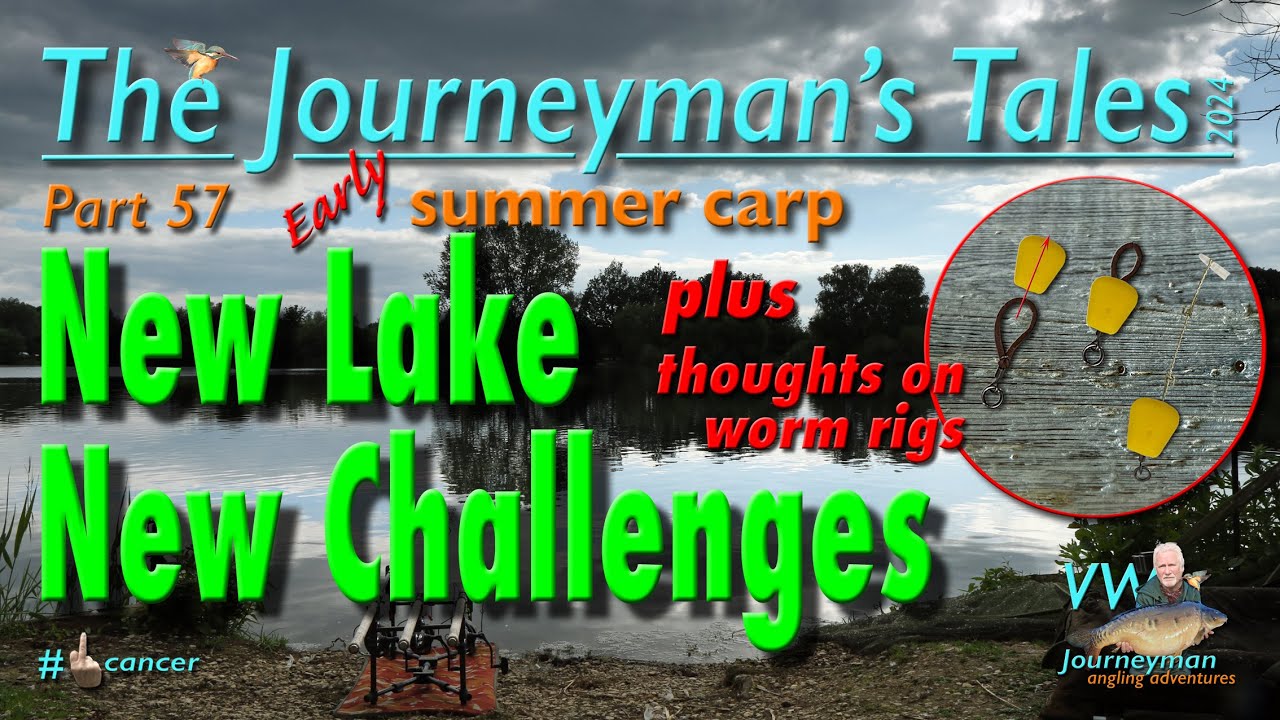 New Lake, New Challenges - The Journeyman's Tales Part 57  #carpfishing #fishingtips