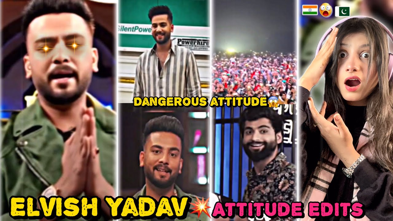 Pakistani reaction On Elvish Yadav dangerous😈 attitude videos🔥💸New shorts🔥🔥
