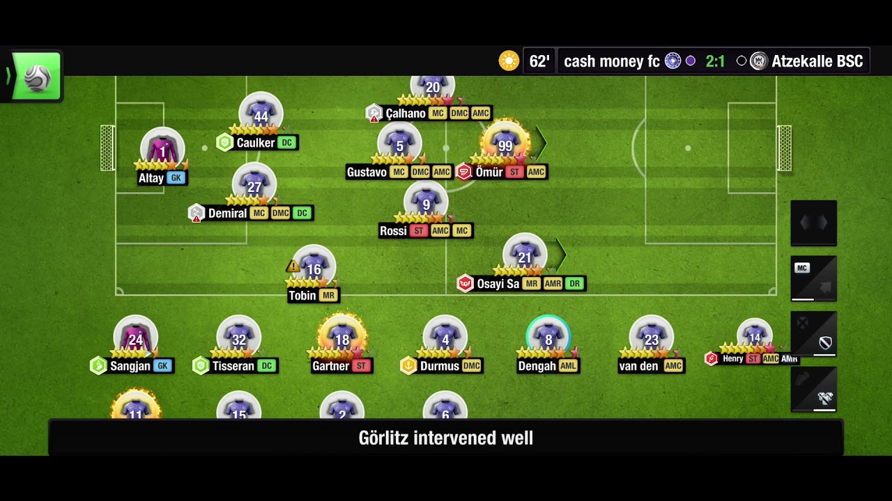 Top Eleven One of the best formation and tactics (Subscribe For More videos)