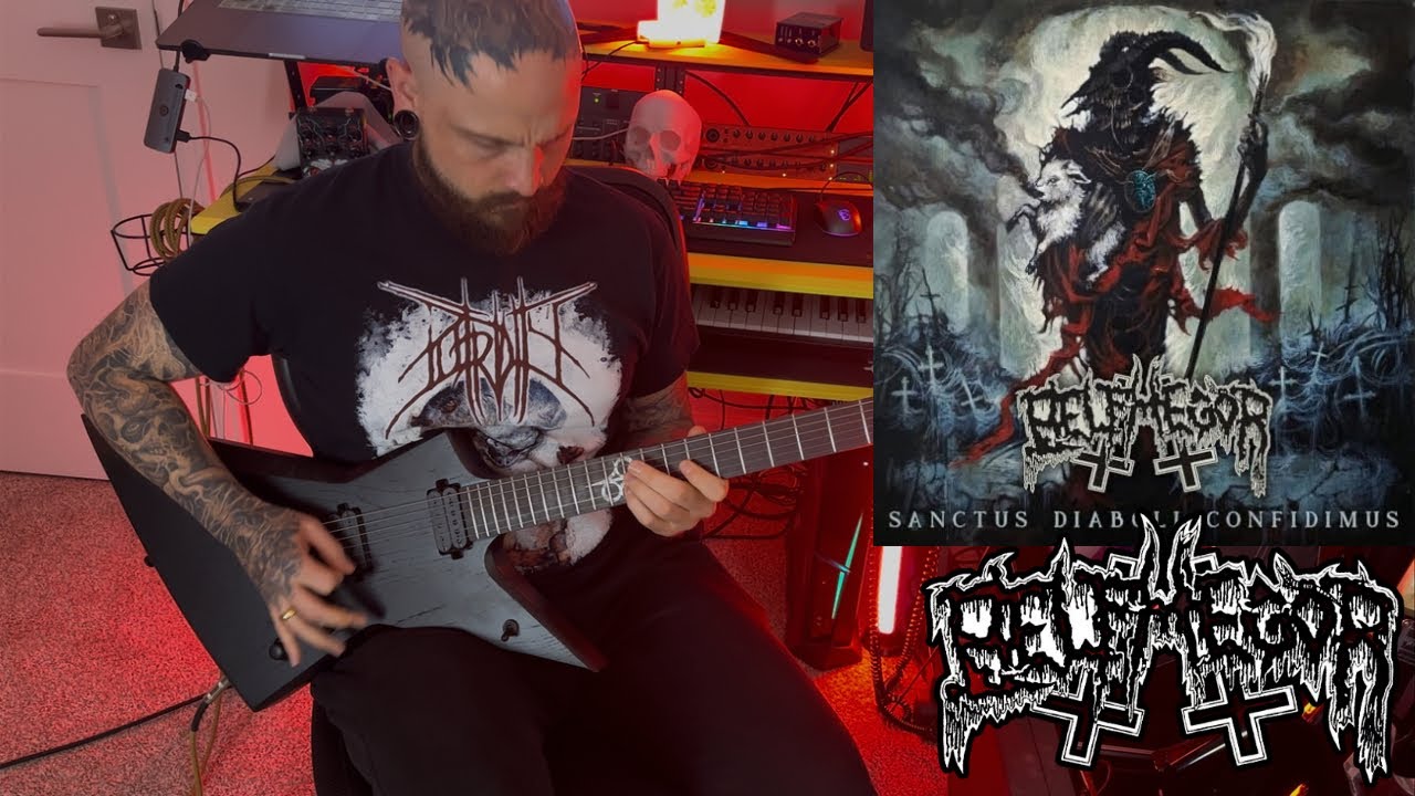 Belphegor - Sanctus Diaboli Confidimus - Guitar Cover