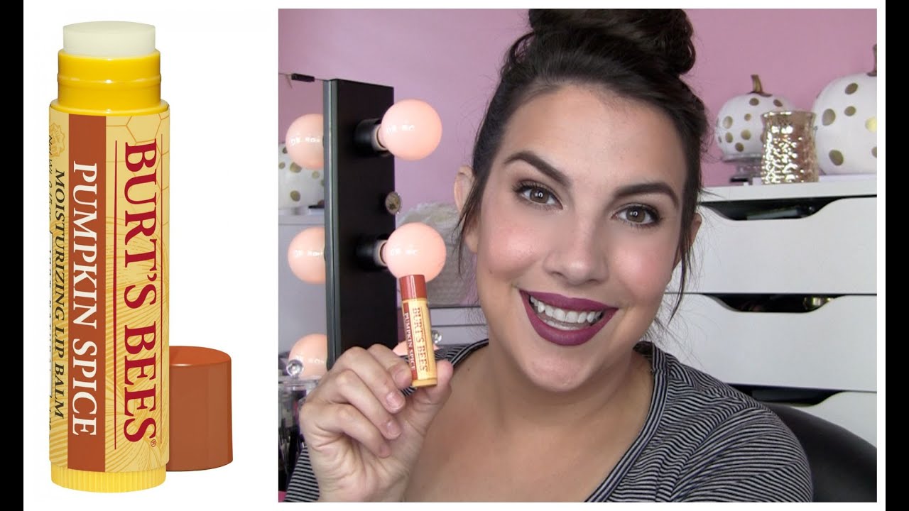 Burt's Bees Pumpkin Spice Lip Balm Review