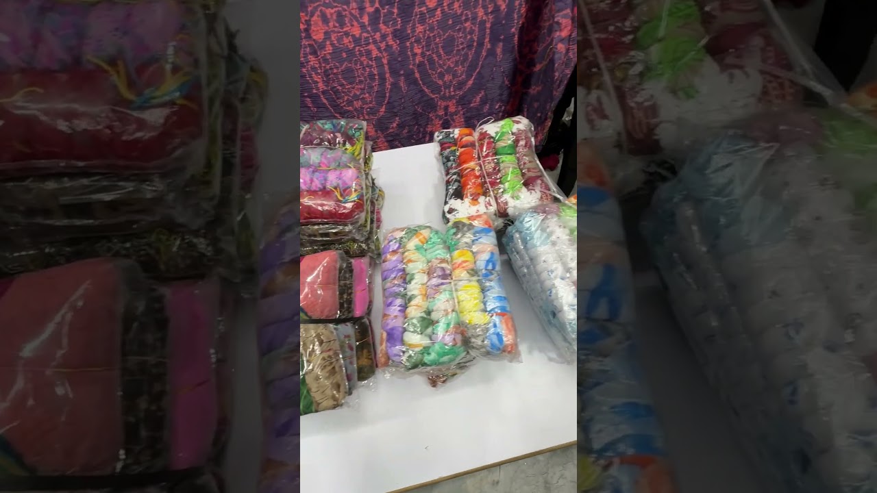 Dupatta Starting At ₹12/- 😲| Dupatta wholesale market in Surat | dupatta manufacturer | #dupatta