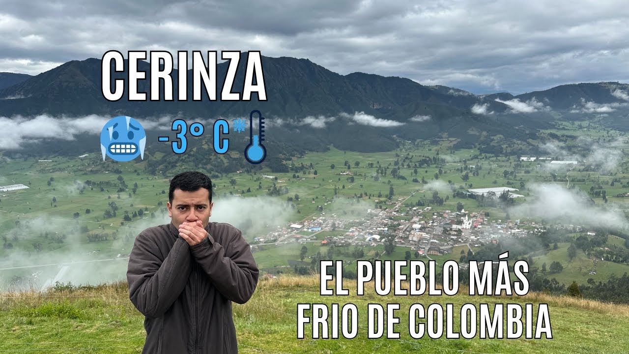Este es EL PUEBLO MÁS FRÍO DE COLOMBIA 🇨🇴 CERINZA - ¿Cómo es la vida allí?