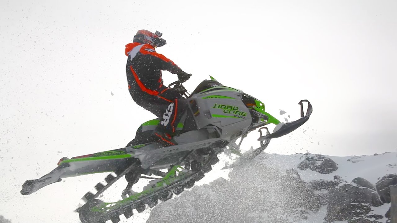 ARCTIC CAT HARDCORE 8000 , ТЕСТ-ДРАЙВ СНЕГОХОДА В ЛАГО-НАКИ