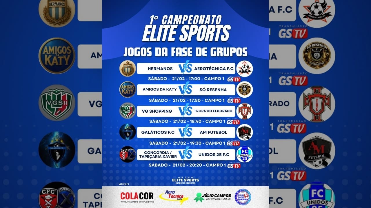 COPA ELITE SPORTS - CAMPO 1 - 21/02 .