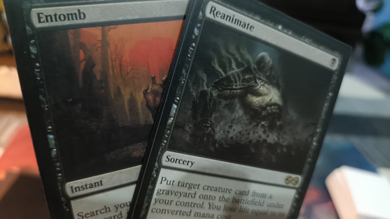 The Entomb Reanimate Combo #magicthegatheringcommunity 