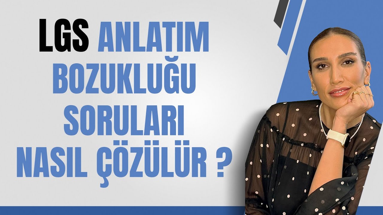 10 Dakikada LGS Anlatım Bozukluğu (Öge Eksikliği) | Soru Çözümlü Konu Anlatımı #lgs #lgstürkçe