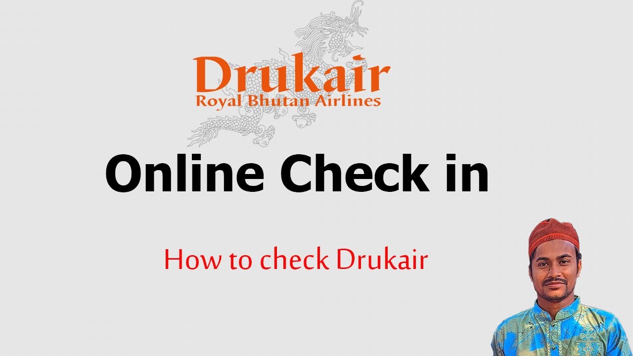 drukair online check in || how to check in druk air || drukair web check in || Druk Air ||