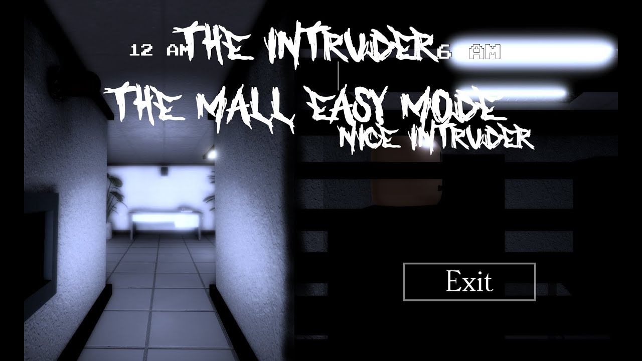 The Intruder - The Mall - Easy Mode | Full Walkthrough - Roblox