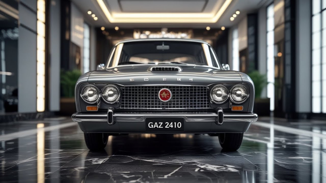 🚗 GAZ 2410 Classic Серый 😍🔥 Легендарная Волга Возвращается | Полный Обзор 4K