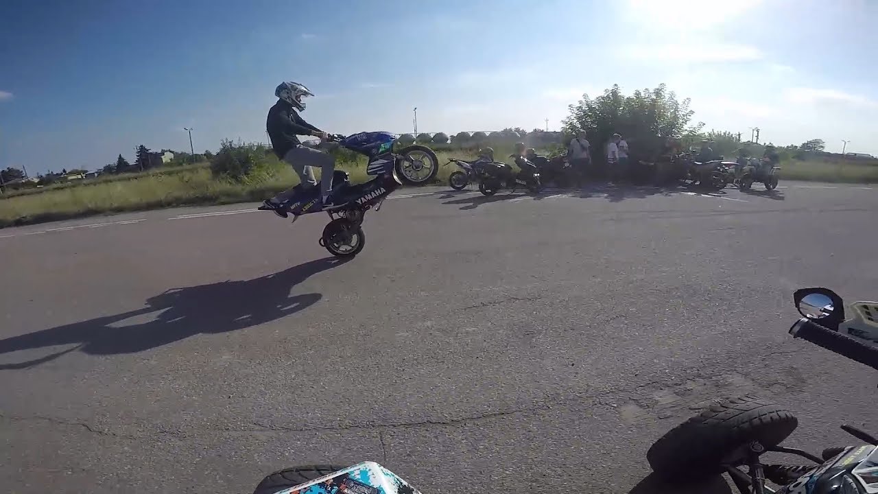 Born2RiDE Team || Spot BMW // Crazy scooter stunts