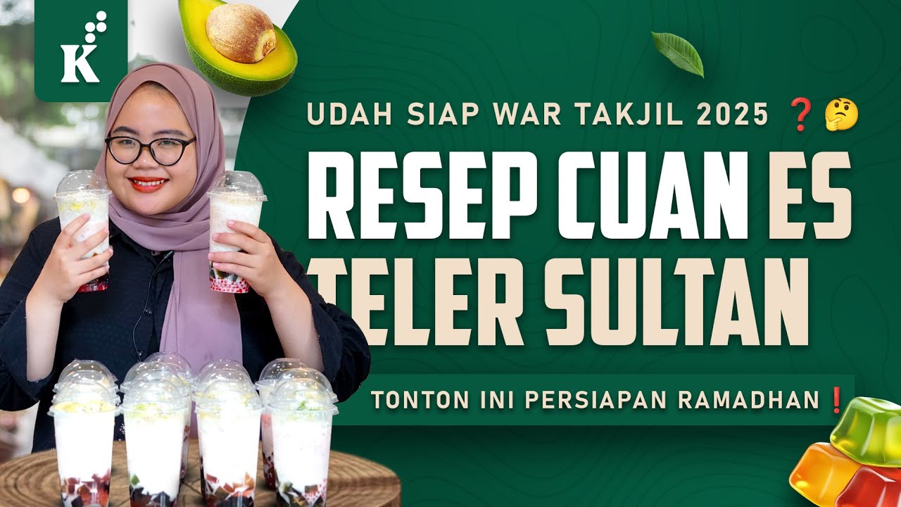 Mau Cuan di Ramadhan Nonton ini❗❗ Resep Viral Es Teler Sultan 😋🍹