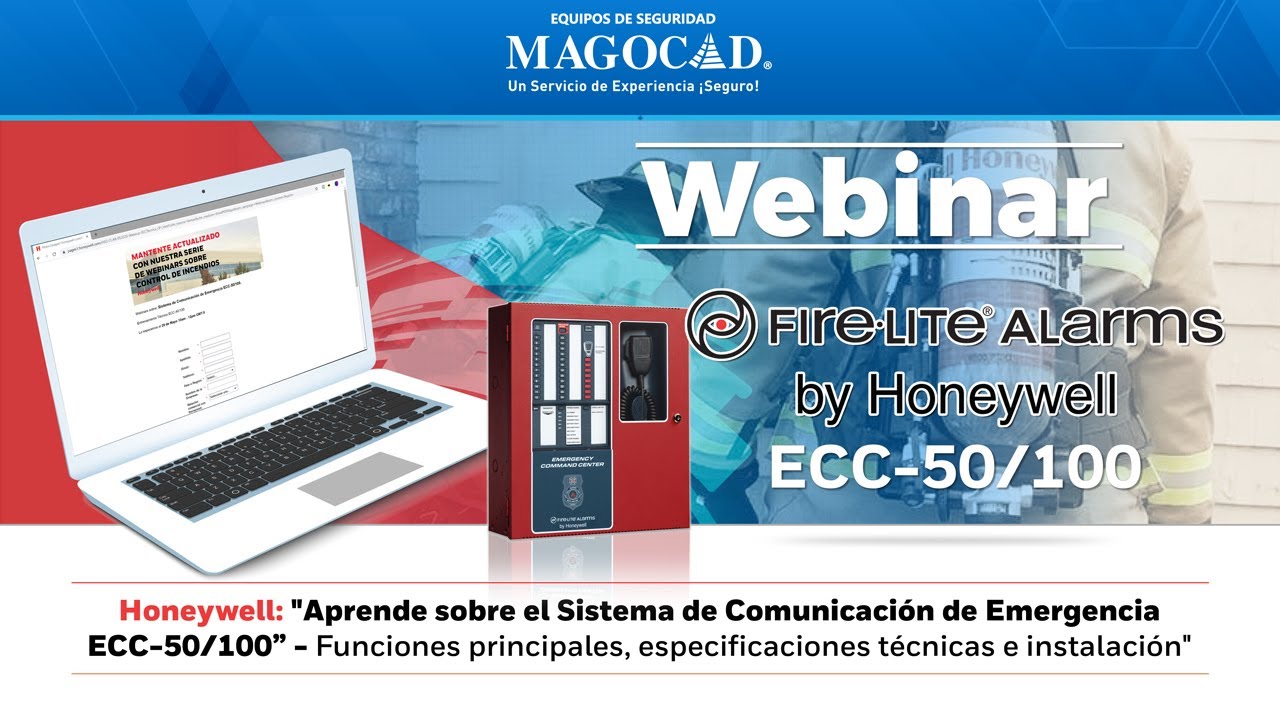 MAGOCAD | Webinar Fire-Lite Alarms / Notifier - Entrenamiento Técnico NFC 50-100 - ECC 50/100