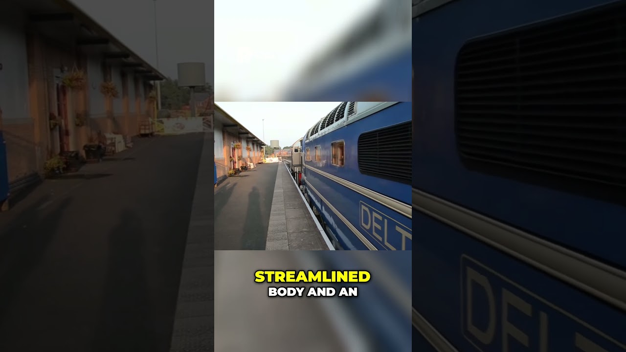 DP One  The Streamlined Train with Genius Hidden Inside! #deltic #dp1 #diesel #locomotive #fyp