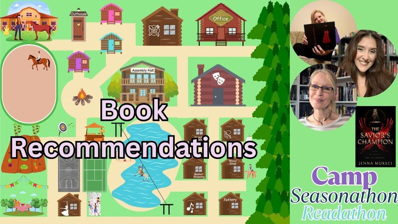 Book Recommendations for 🏕️ Camp SeasonAthon | June Readathon🏕️