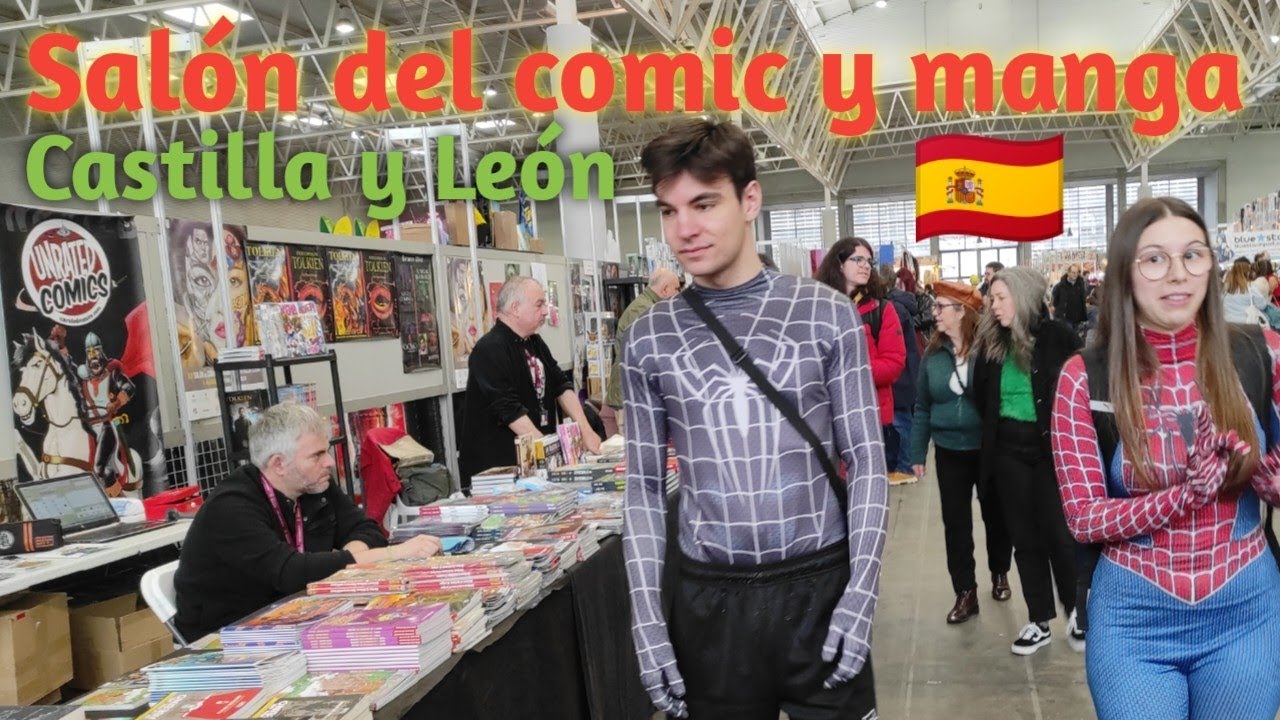 XIX Salón del Cómic y Manga de Castilla y León, Valladolid en España 🇪🇦 #comic #comic