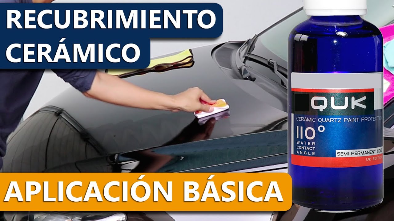 Aplicación de un recubrimiento CERÁMICO o Vidrio Líquido