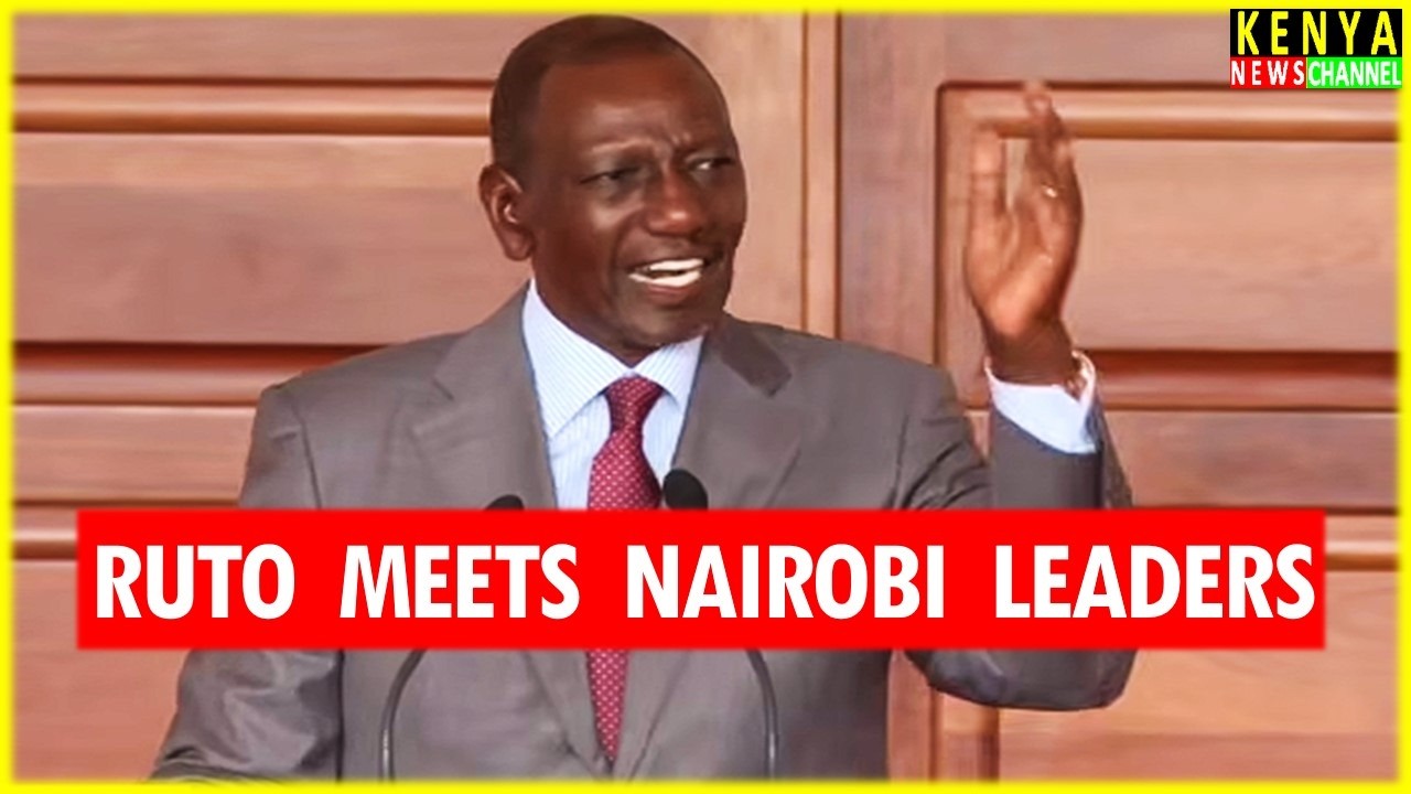 Ruto ANGRY speech today after Gachagua was Teargassed in CBD after Signing Nairobi Cooperation Pact