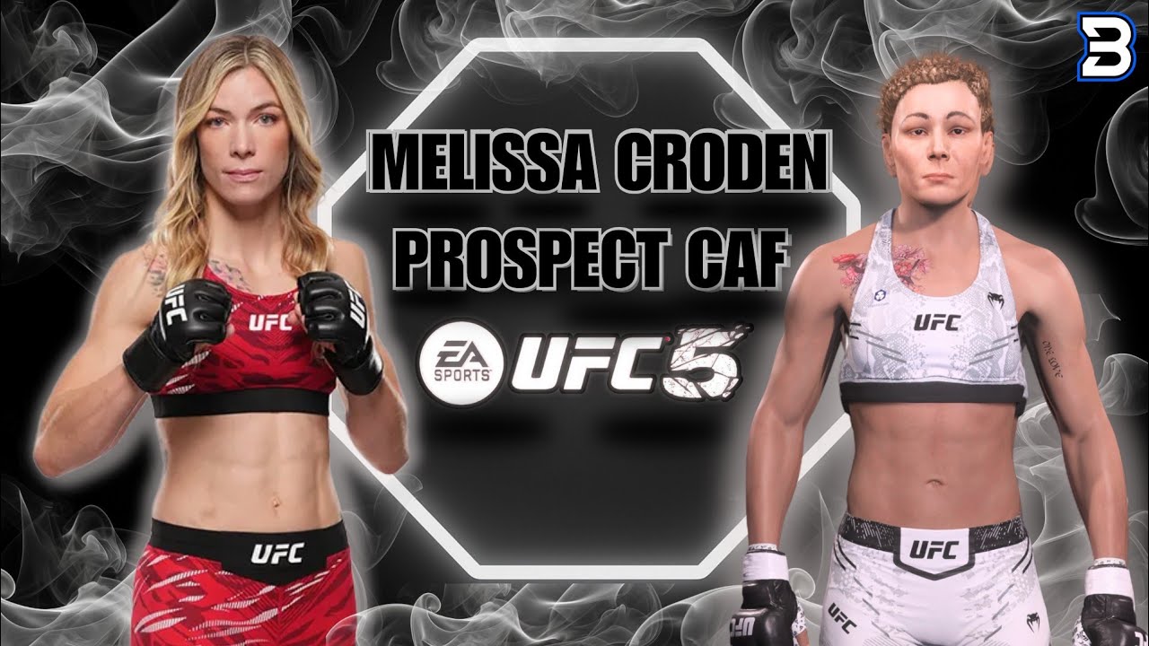 MELISSA CRODEN FULL CAF FORMULA IN EA Sports UFC 5 