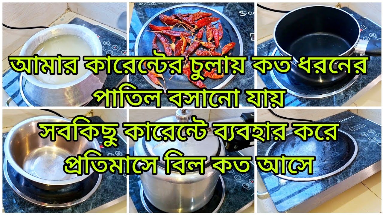 ✨কারেন্ট এর চুলা কোনটা কিনবেন?ইনডাকশন নাকি ইনফারেড? কারেন্টের চুলা নিয়ে এ টু জেড সবকিছু বলে দিলাম 😍