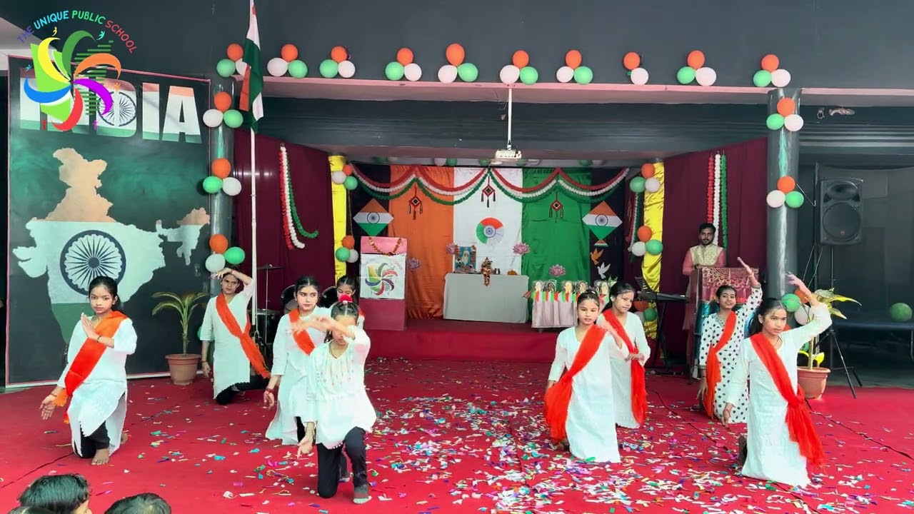 Class 6th dance Happyrepublicday2026special The Unique public Schoolchoreographer by DevjeetRathore 