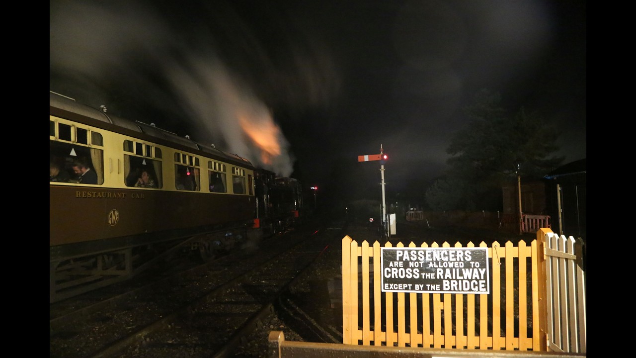 SUPREME STEAM 2025 - DAY FIVE - SEVERN VALLEY RAILWAY GALA - DAY THREE - LATE AFTERNOON AND EVENING